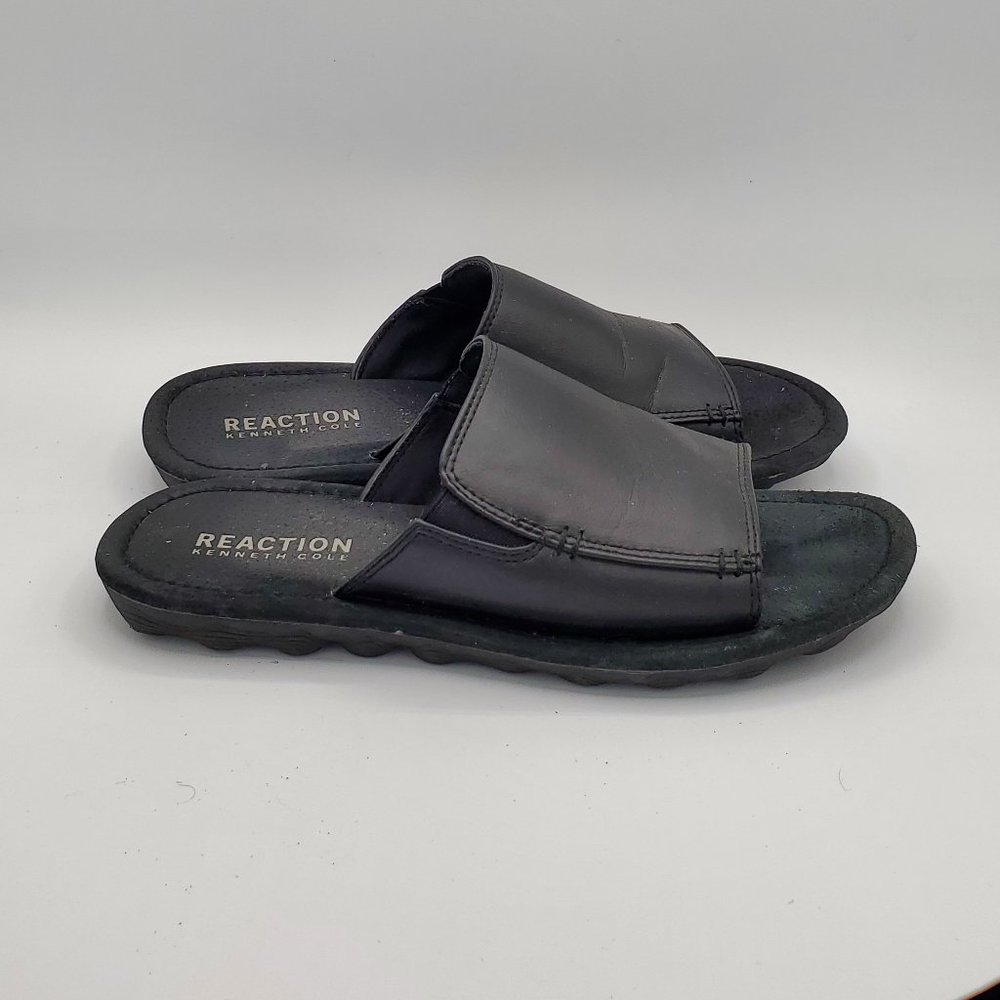 Kenneth Cole Reaction Bat-Ting Cage black slides